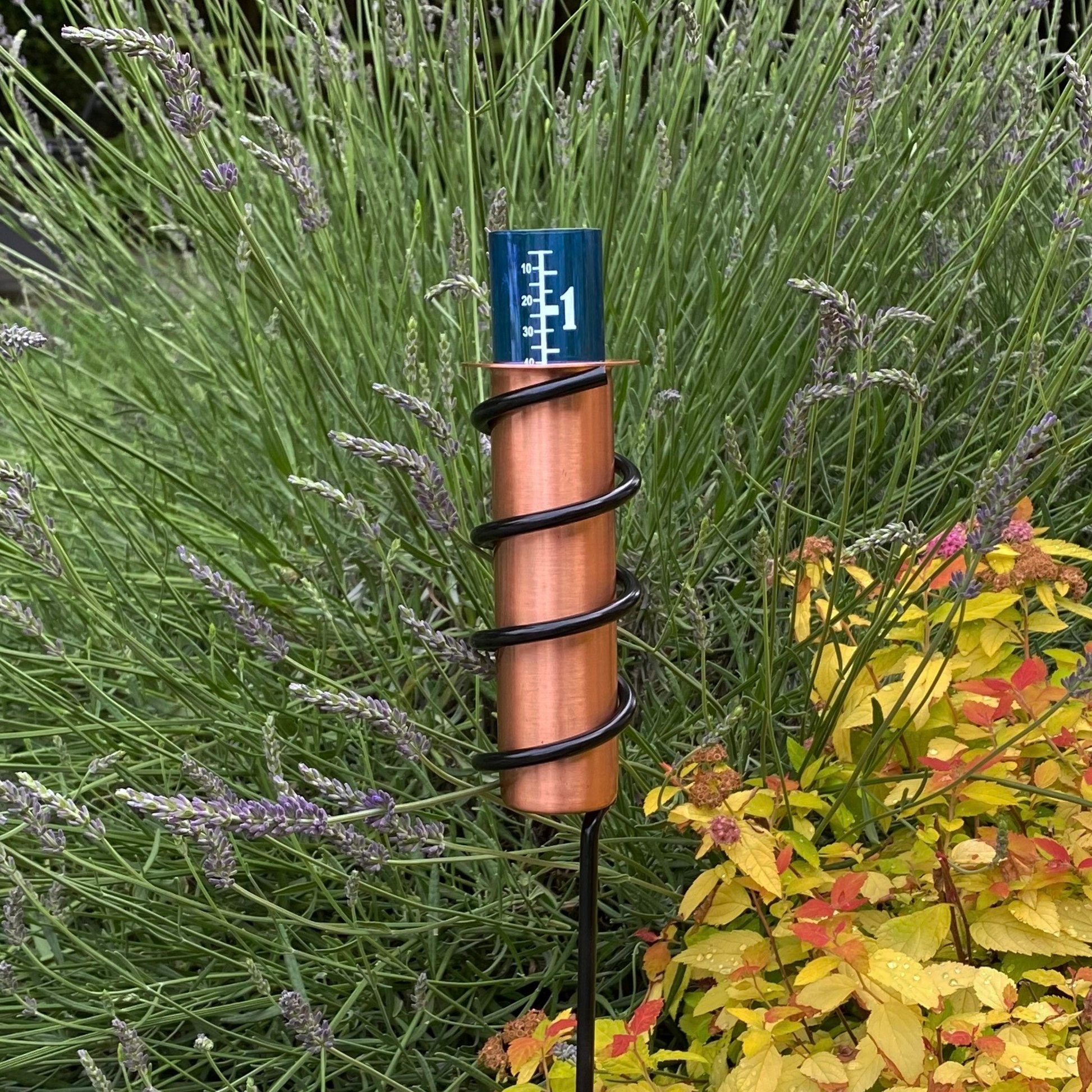 garden gift rain gauge