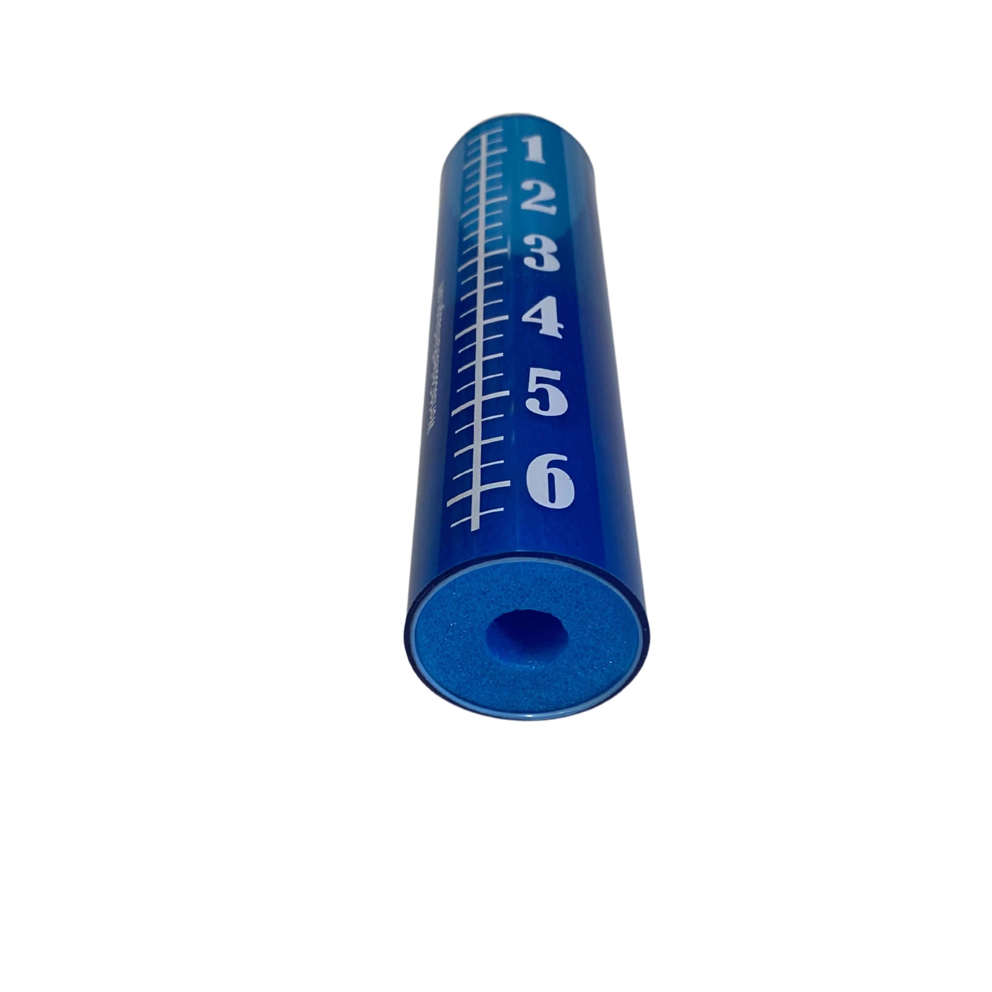 rain gauge tube with foam float