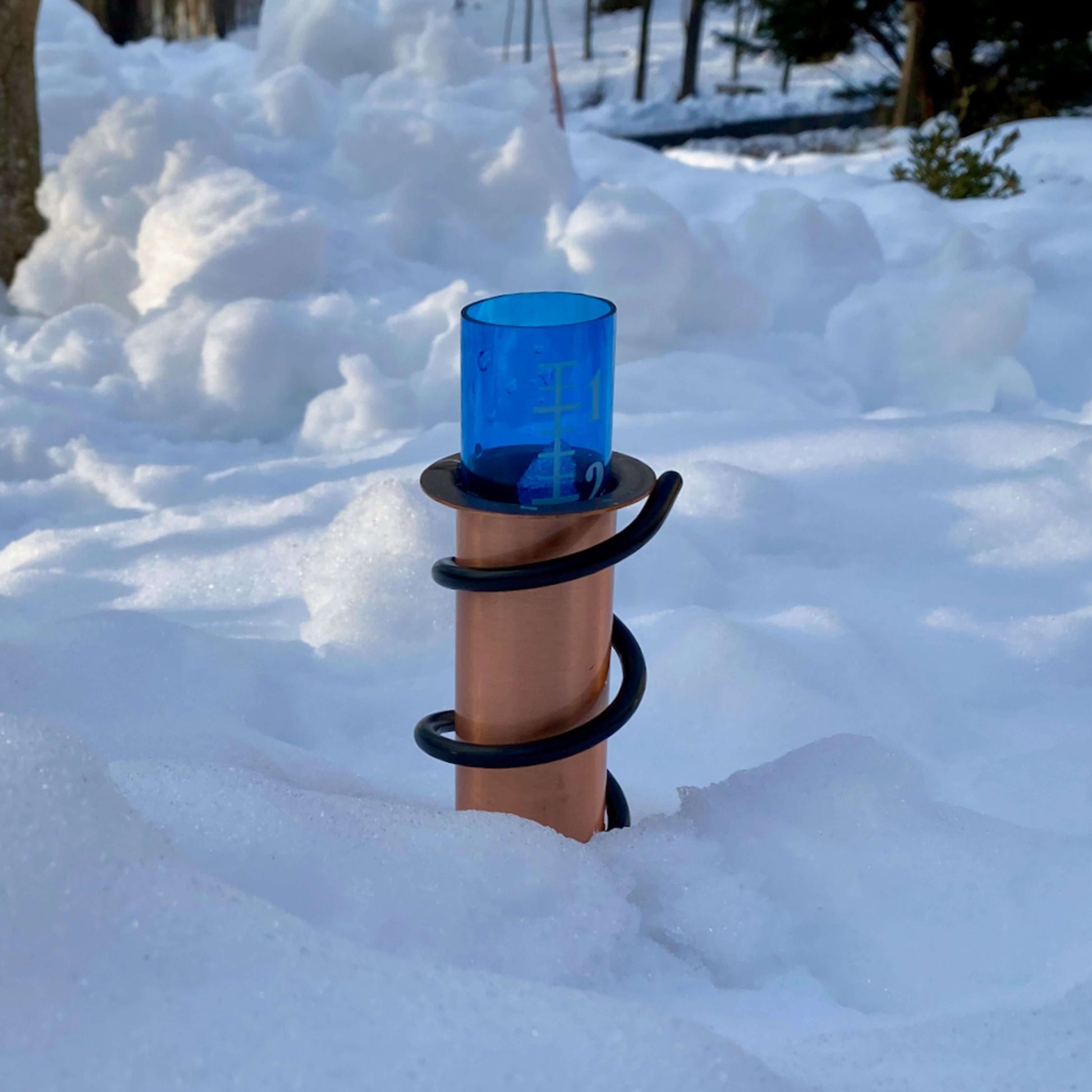 rain gauges safe in snow