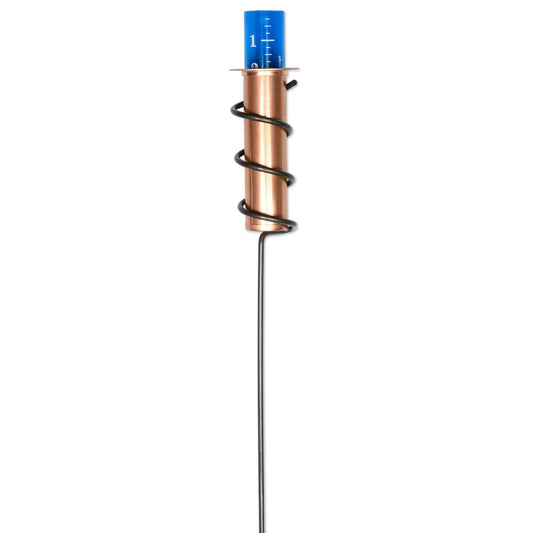 Solid Copper Rain Gauge 24" Stake. Wholesale Case of 8.