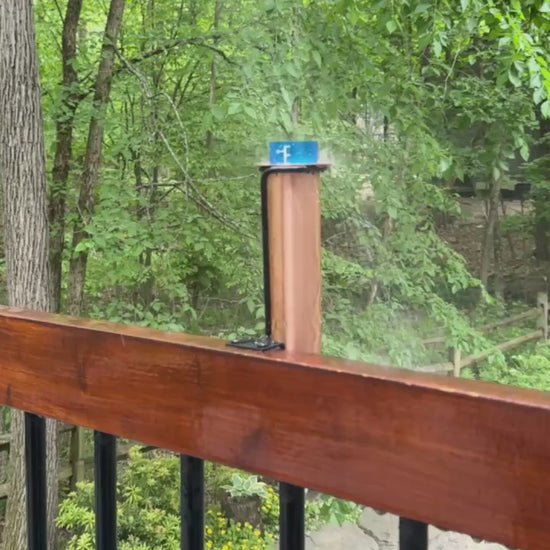 Minimalist Rain Gauge Filling In Rain