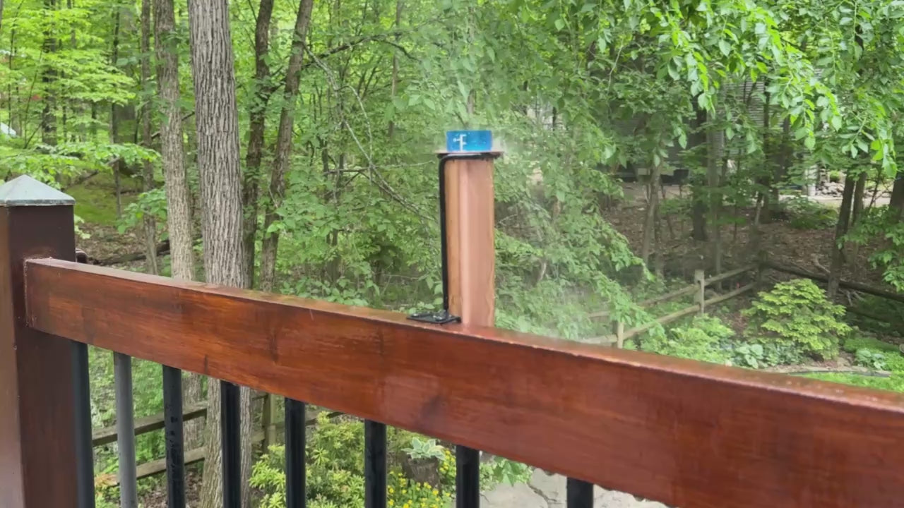 Minimalist Rain Gauge Filling In Rain