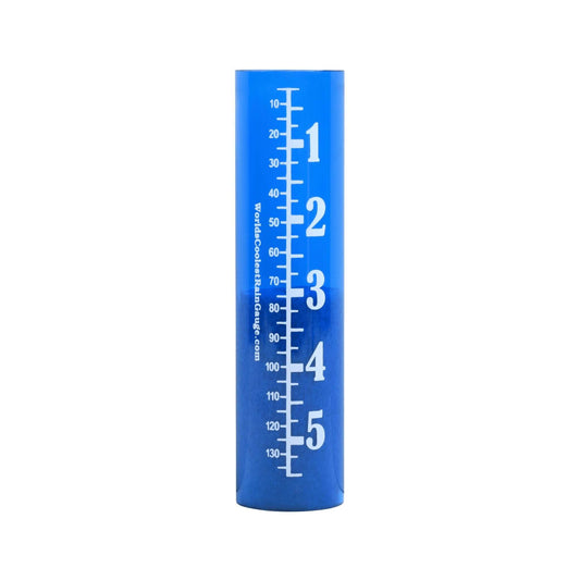6" Replacement Rain Gauge Measurement Tube. Includes Foam Float - World's Coolest Rain Gauge Co.