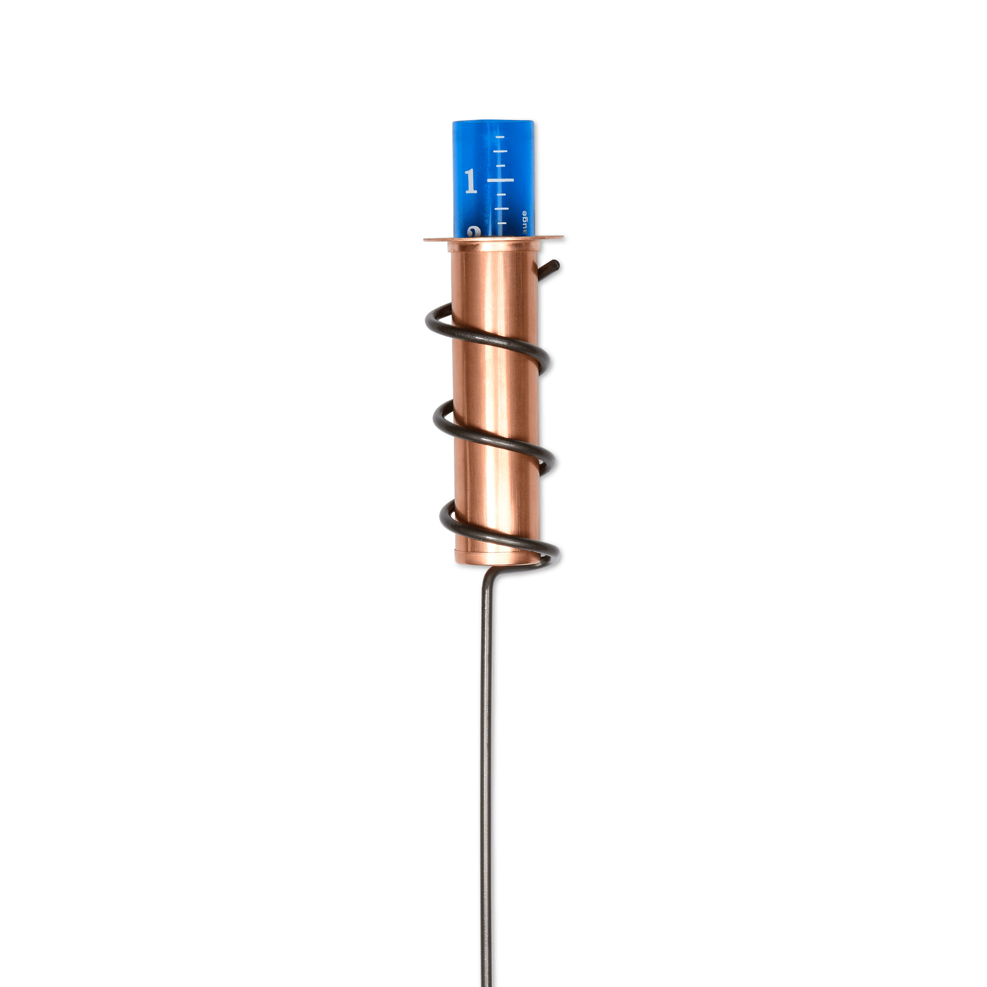 Solid Copper Rain Gauge. No Glass. No Leaks. No Worries. - World's Coolest Rain Gauge Co.